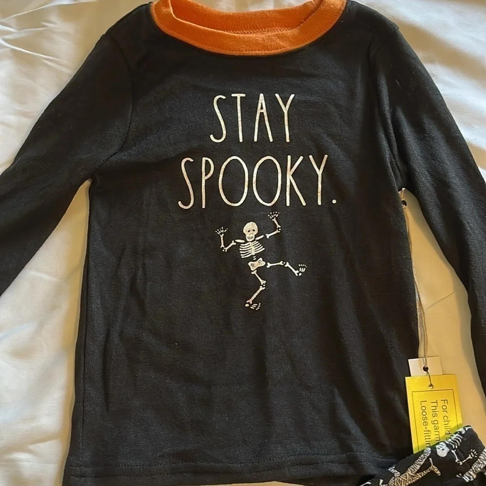 NWT Rae Dunn stay spooky children’s set‎ 3T